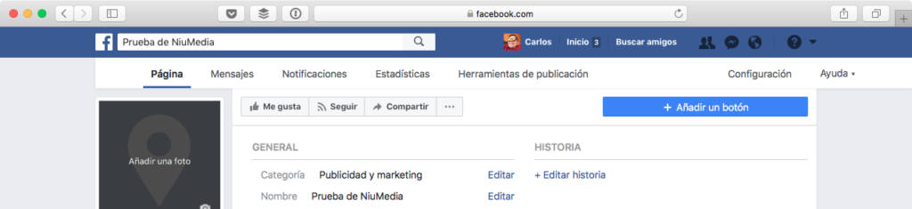PÃ¡gina en Facebook Para tu Negocio, DescripciÃ³n Larga o Historia 1