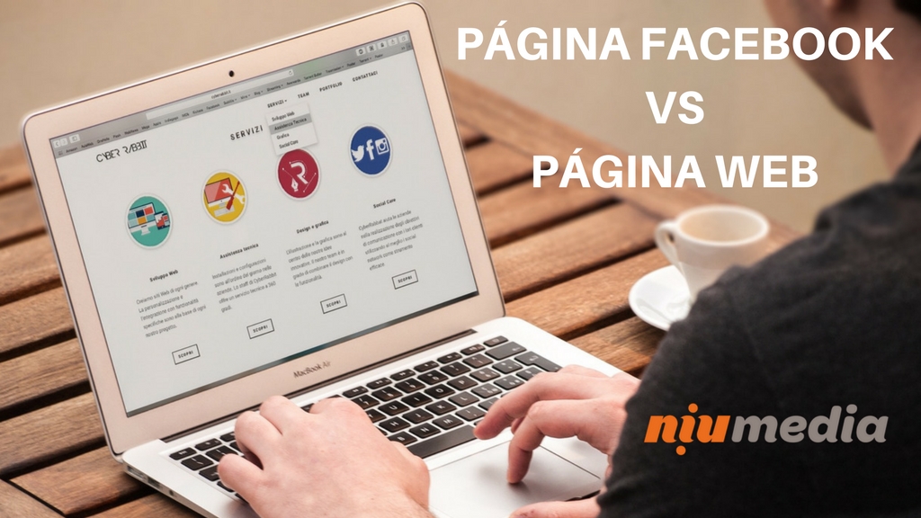 PÃ¡gina en Facebook vs PÃ¡gina Web